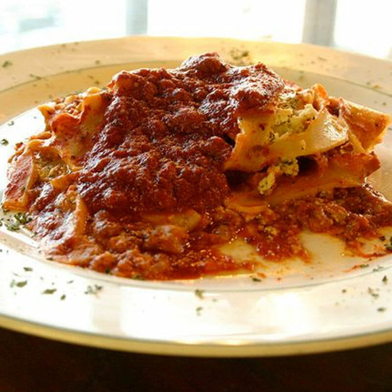 <center></p>
<h2 style=“font-size:16px;color:#fff;”>Gino’s Homemade Lasagna</h2>
<p>Chef recommended - layers of delightfully delicious homemade goodness.</center>