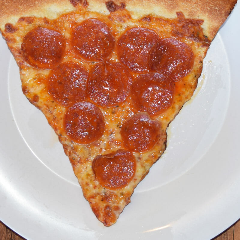 <center></p>
<h2 style=“font-size:16px;color:#fff;”>Large Slice of Cheese Pizza </h2>
<p> Add your favorite toppings for just 95¢ each.</center>