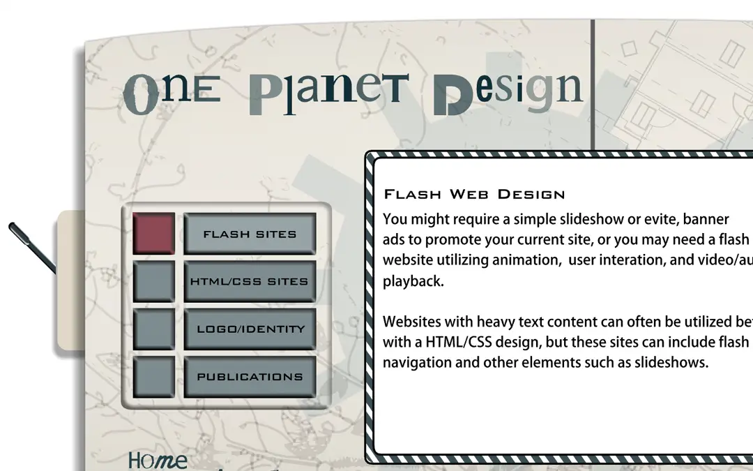 old website